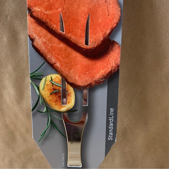New! Victorinox StandardLine Carving Fork 15cm 10.25” Stainless Steel - Picture 3 of 9